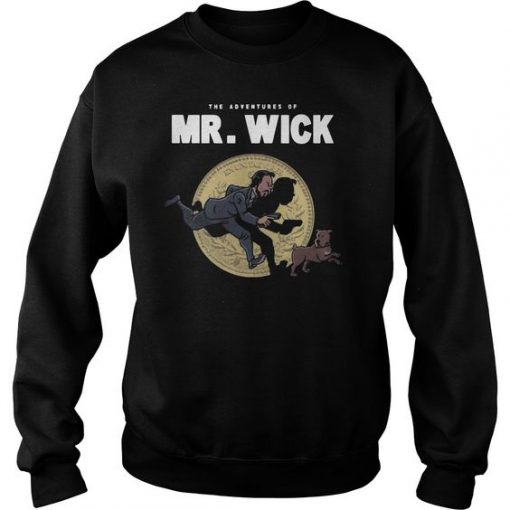 Adventure of Mr Wick Scooby Doo Sweatshirt