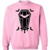 Coffin Bats Cross Sweatshirt