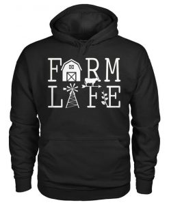 Farm Life Barn Hoodie