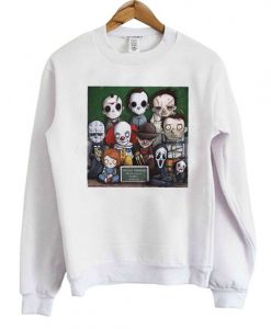 Horror Character Halloween Graphic Sweatshirt