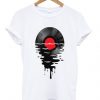 Melting Vinly Graphic t-shirt