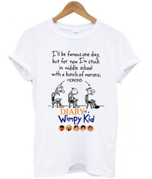 Diary Of A Wimpy Kid Movie T Shirt