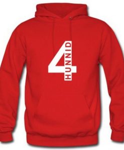 4 Hunnid Logo Hoodie