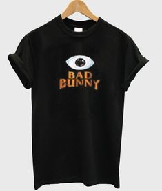 Bad Bunny Eye Graphic T Shirt