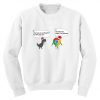 Chrome T Rex Christmas Google Dino Offline Sweatshirt