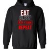 Eat Sleep Fix Cars Repeat Hoodie