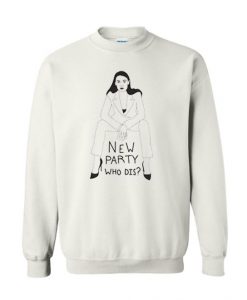 New Party Who Dis Lady Crewneck Sweatshirt