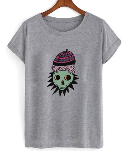 Old Skull Brainiac T Shirt