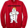 Snowtorius King of Snowman Sweatshirt
