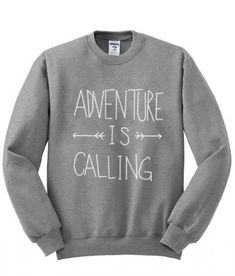 Adventure Is Calling Crewneck Sweatshirt