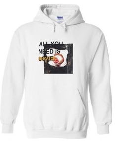 All You Need Is Love Graphic Hoodie