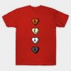 Bear Words Inside Hearts T shirt