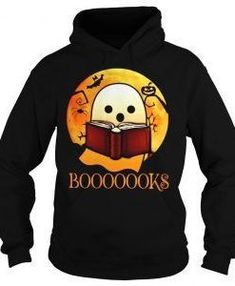 Boooks Boo Ghost Hoodie