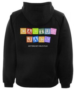 Cactus Jack Child’s Play Hoodie Back