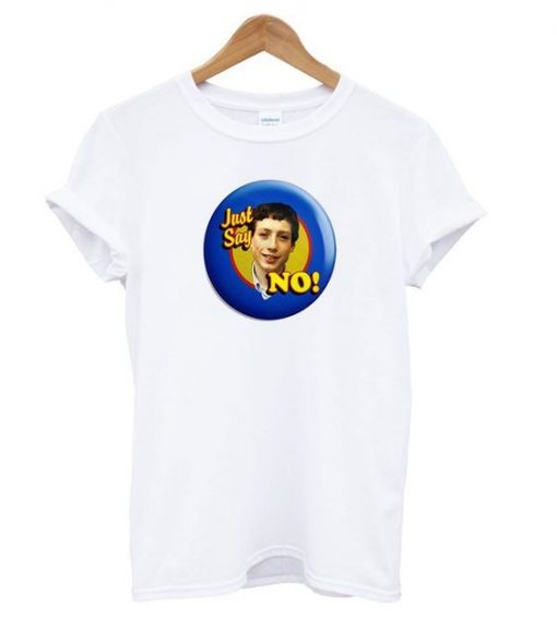 Grange Hill Zammo Say No Novelty T Shirt