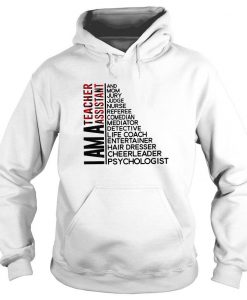 I Am A Teacher Assistant And Mom Jury Judge Hoodie