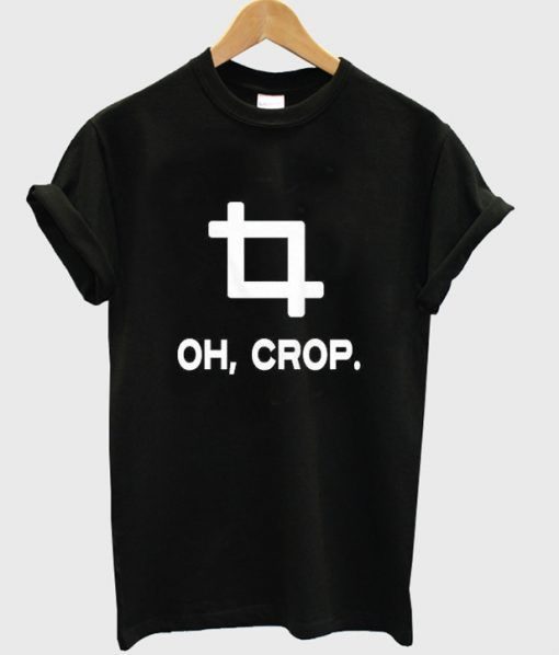 Oh Crop Logo T Shirt