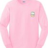 Banana Milk Pocket Print Sweatshirt
