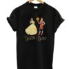 Beauty And The Beast Belle Basketball T Shirt