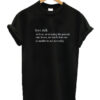 Love Sick Definition T Shirt