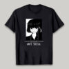 Anti Social Japanese Text Anime T Shirt