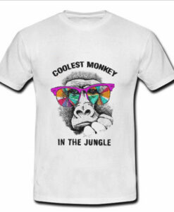 Coolest Monkey In The Jungle T Shirt