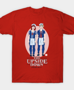 The Upside Down Podcast Scoops Ahoy T shirt