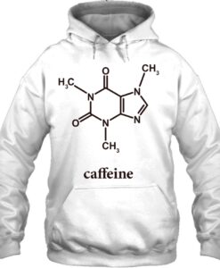 caffeine molecule Hoodie Pullover