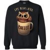 Life Begins After Coffee Sweatshirt