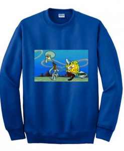 Squidward And Spongebob Sweatshirt