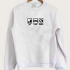 eat sleep travel Sweatshirt