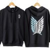 Attack On TItan Logo Hoodie
