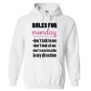 Rules For Monday Hoodie