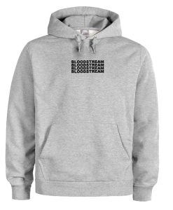 Bloodstream Font Hoodie