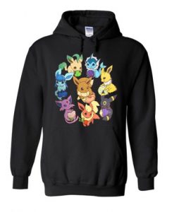 Eeveelution Eevee Evolution Hoodie