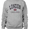 London England Sweatshirt