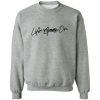 BTS life goes on sweatshirt