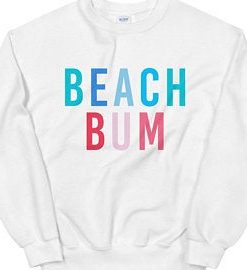 Beach Bum Font Sweatshirt