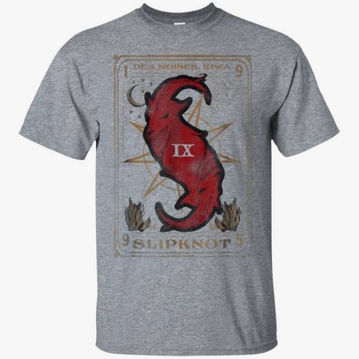 Slipknot Tarot Card Goat T Shirt