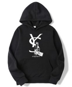 Aint Laurent Gun Hoodie