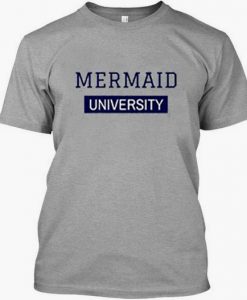 Mermaid University Logo T Shirt