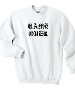 Game Over Crewneck sweatshirt