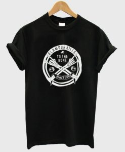 Glamour Kills To The Bone T Shirt