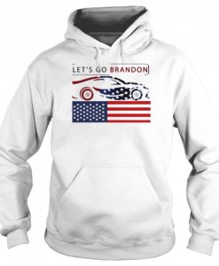 Lets Go Brandon american Flag hoodie