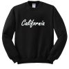 california crewneck sweatshiirt