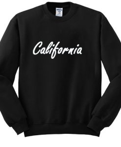 california crewneck sweatshiirt