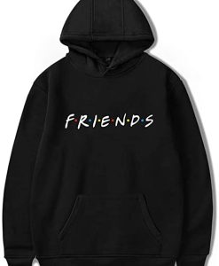 friends hoodie black