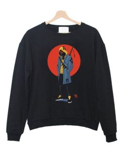Afro Ninja Crewneck Sweatshirt