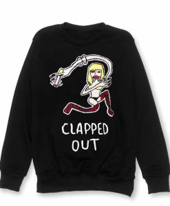 Clapped Out Graphic Print Sweatshirt