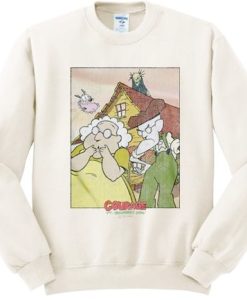 Courage The Cowardly Dog Cream Sweatshirt